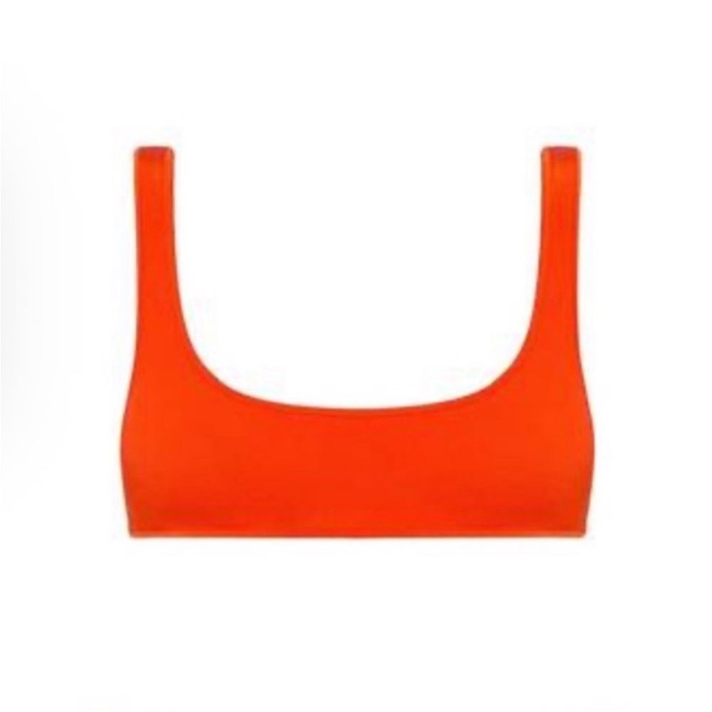 Triangl Swimwear Gia Orange Bikini Top | Women’s Small - Picture 8 of 8